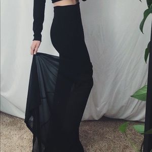 Mermaid Maxi Skirt